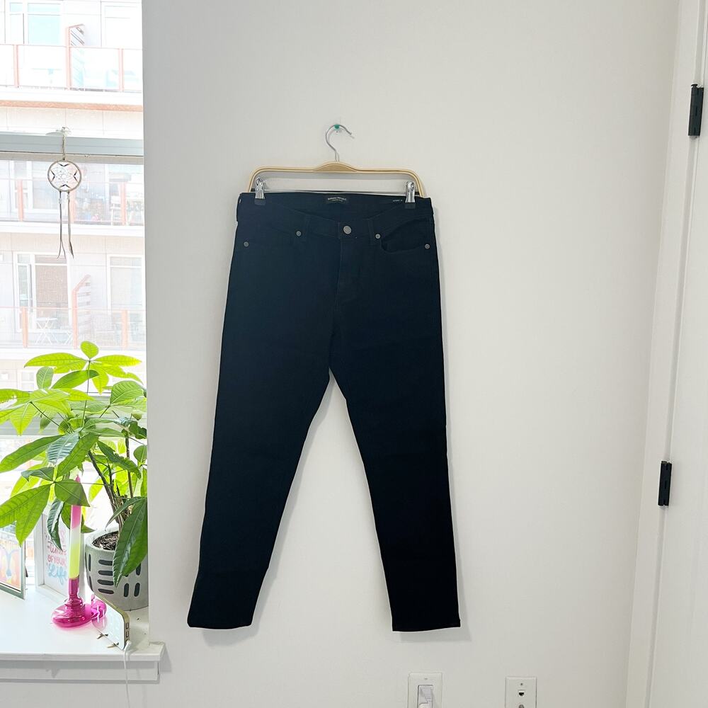 Banana Republic Black Skinny Jeans Size 30